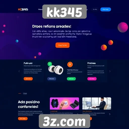 Novo design do site kk345 melhora a experiência do usuário